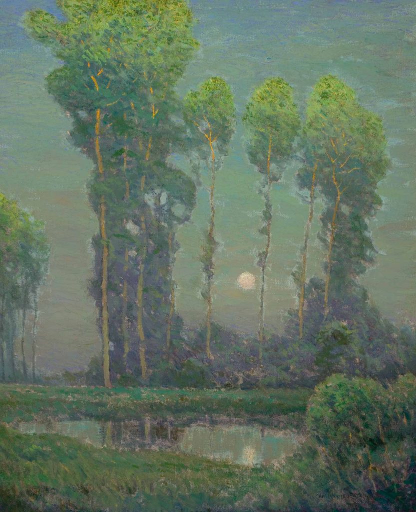 Charles Warren Eaton, Montigny'de Mehtap