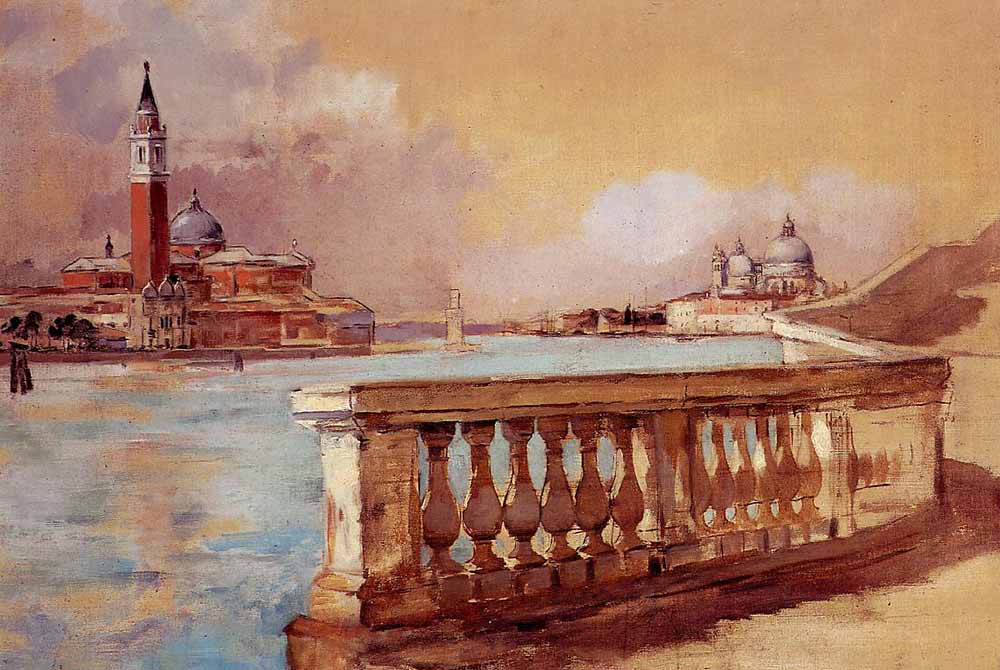 Frank Duveneck, Venedik'te Grand Kanalı