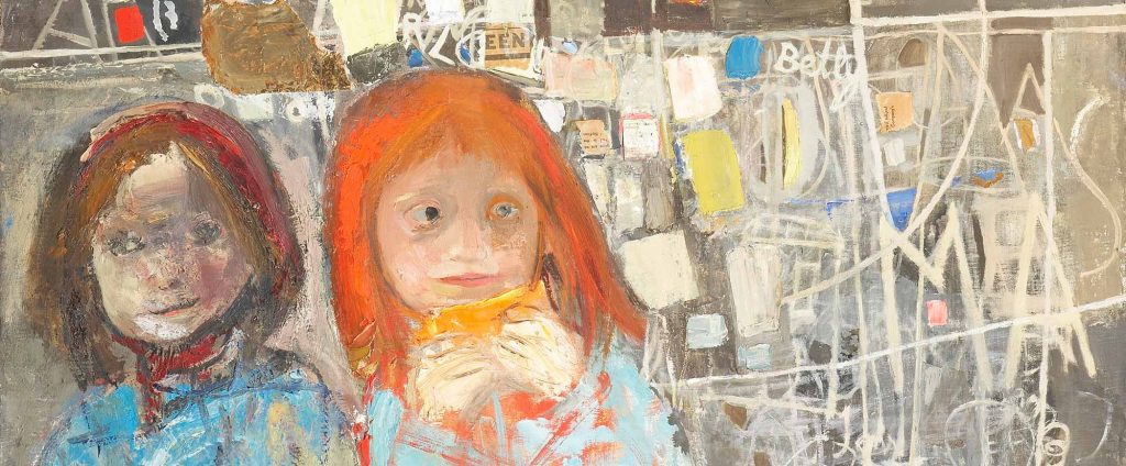 Joan Eardley, Çocuklar ve Resimli Duvar