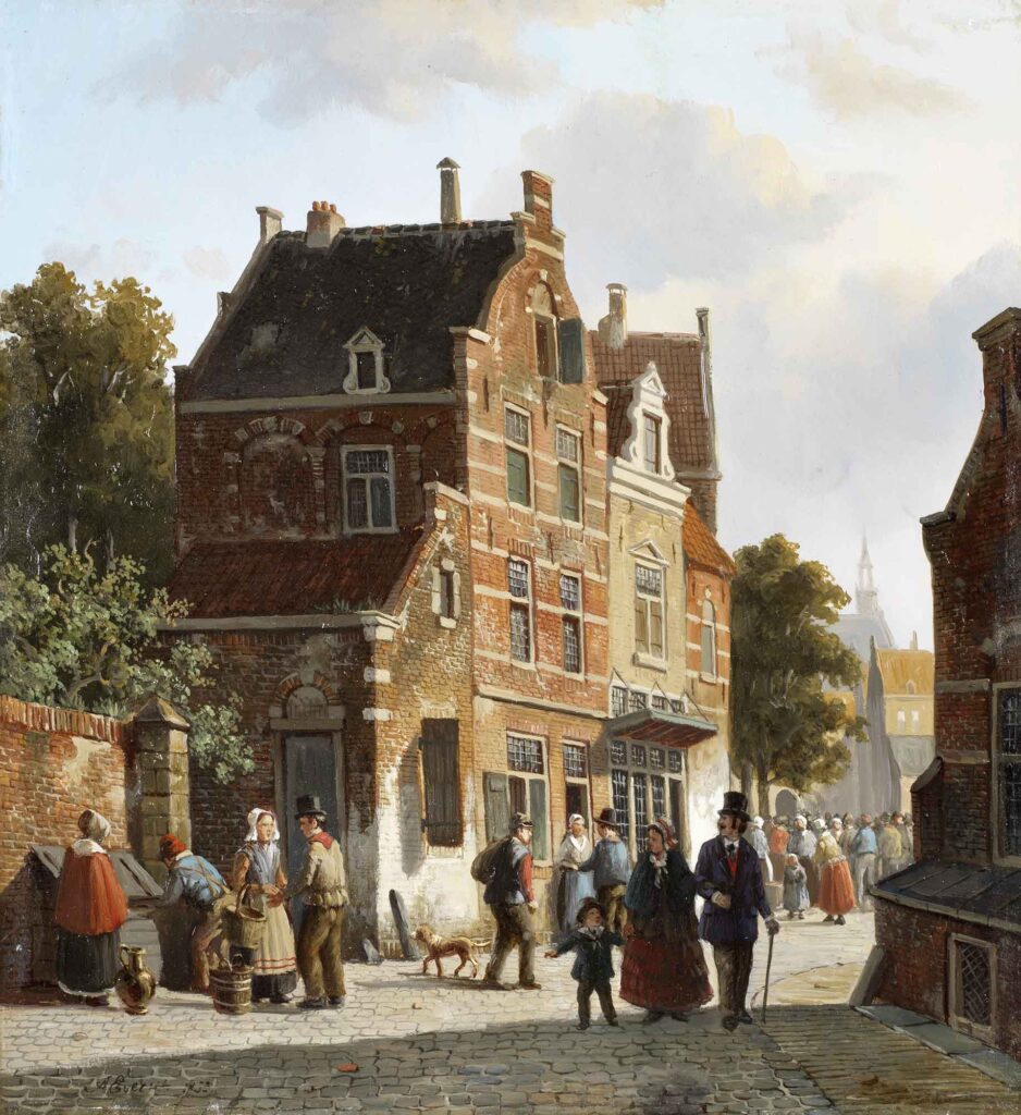 Adrianus Eversen Kalabalık Cadde