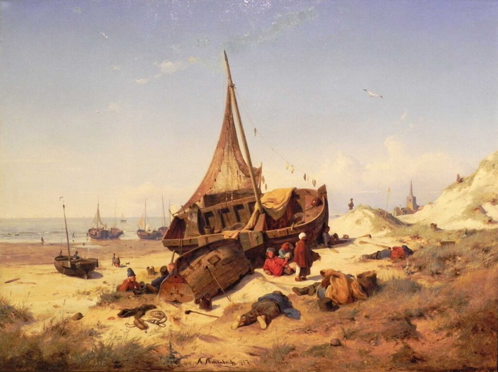 Andreas Achenbach Ebbe