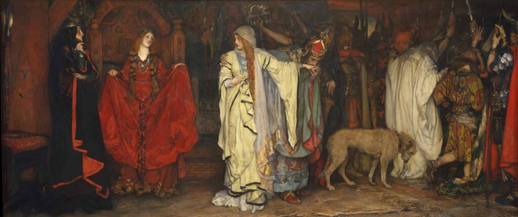 Edwin Austin Abbey Kral Lear Birinci Bölümden