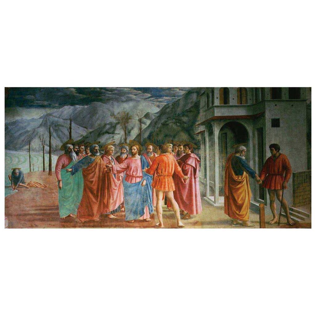 Resim 05, Masaccio, Vergi Parası, 1427