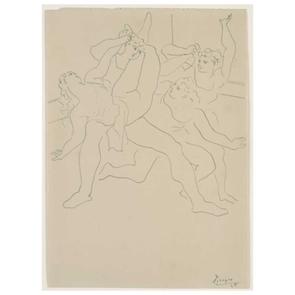 Resim 4, Picasso, Dört Bale Dansçısı, 1925