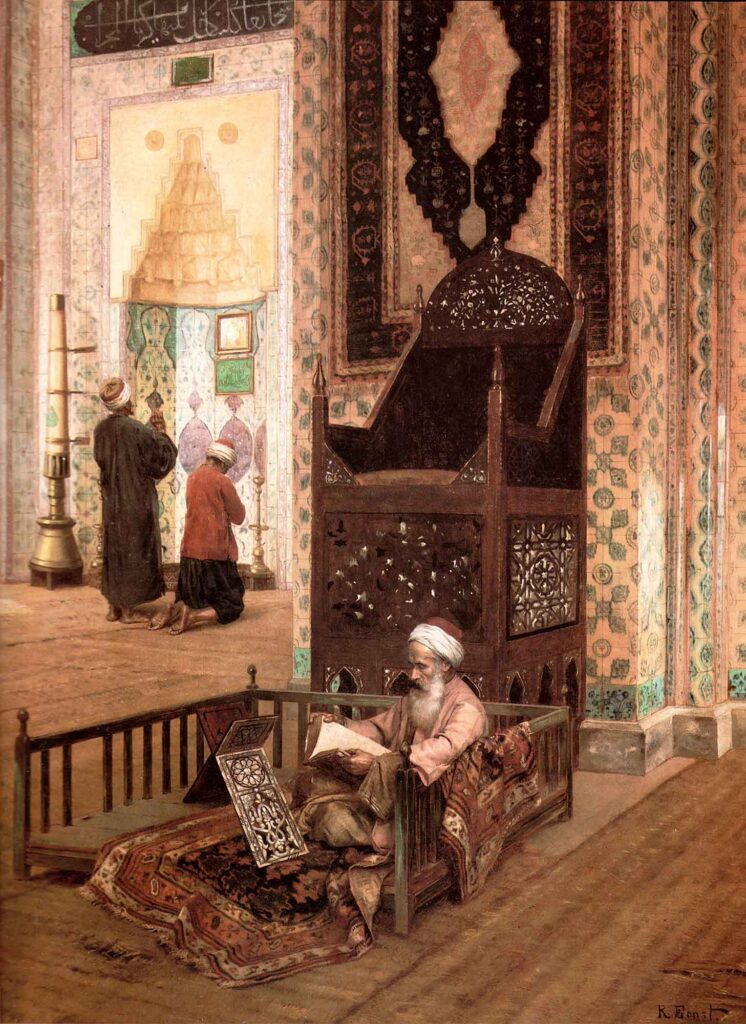 Rudolph Ernst Rüstem Paşa Cami içi İstanbul