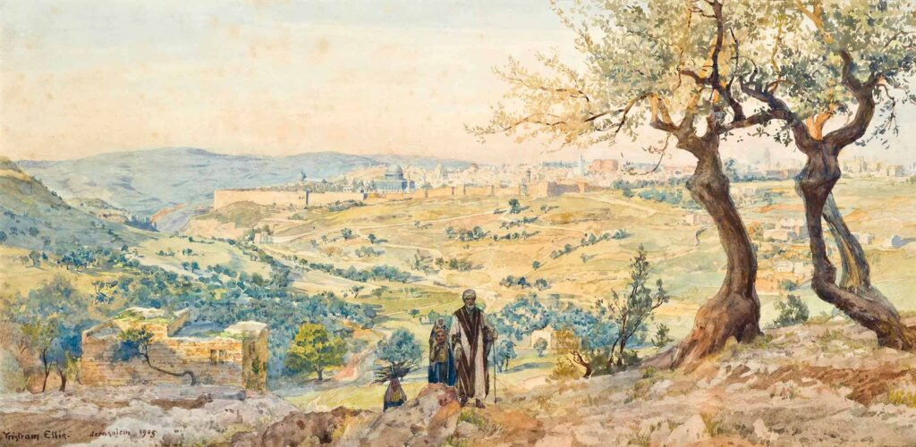 Tristram Ellis Kudüs Manzarası