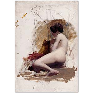 William Etty Uzanan Nü