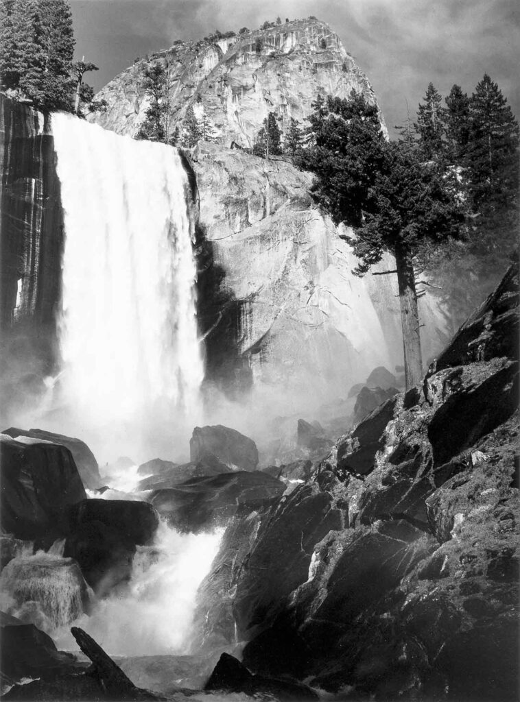 Ansel Adams Vernal Şelalesi Yosemite