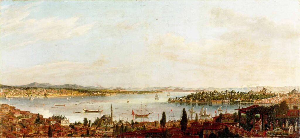 Antoine de Favray Istanbul Panoraması