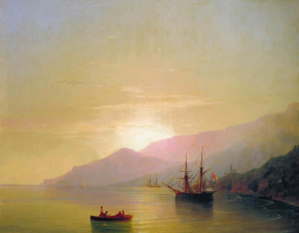 Ayvazovski Demirli Gemiler