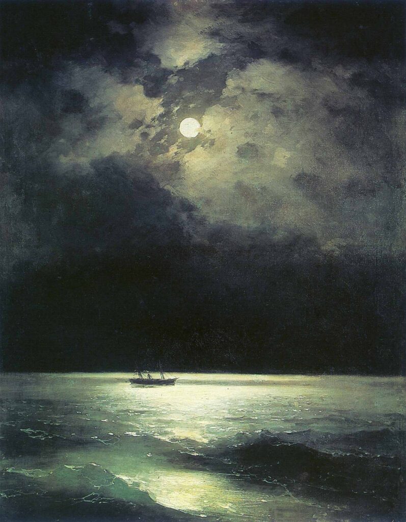 Ayvazovski Gece Karadeniz