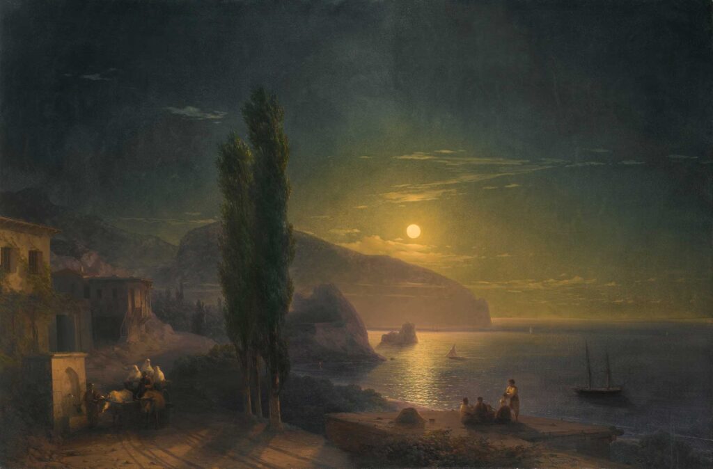 Ayvazovski Kırım Sahilinde