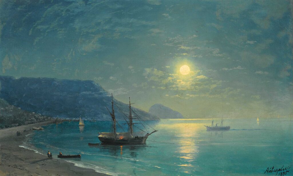 Ayvazovski Mehtapta Yelkenliler