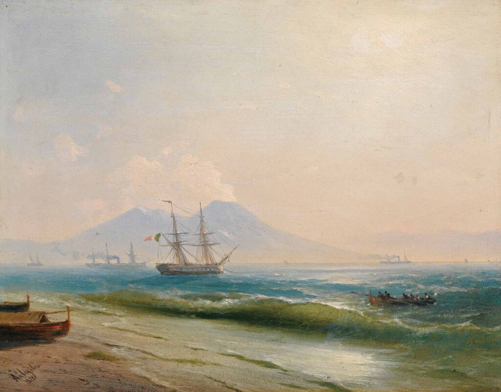 Ayvazovski Napoli Sahilinde