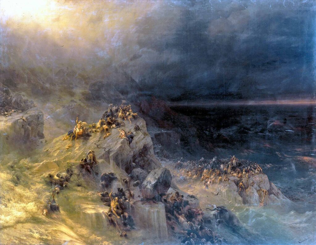 Ayvazovski Nuh Tufanı