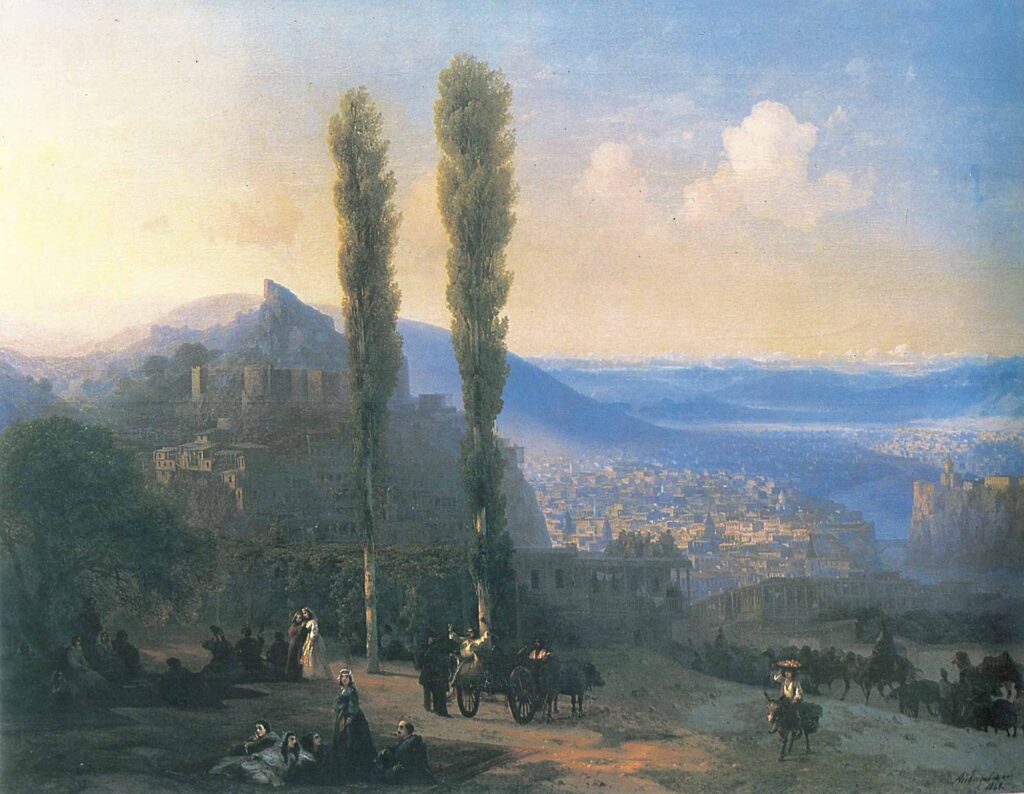 Ayvazovski Tiflis Manzarası