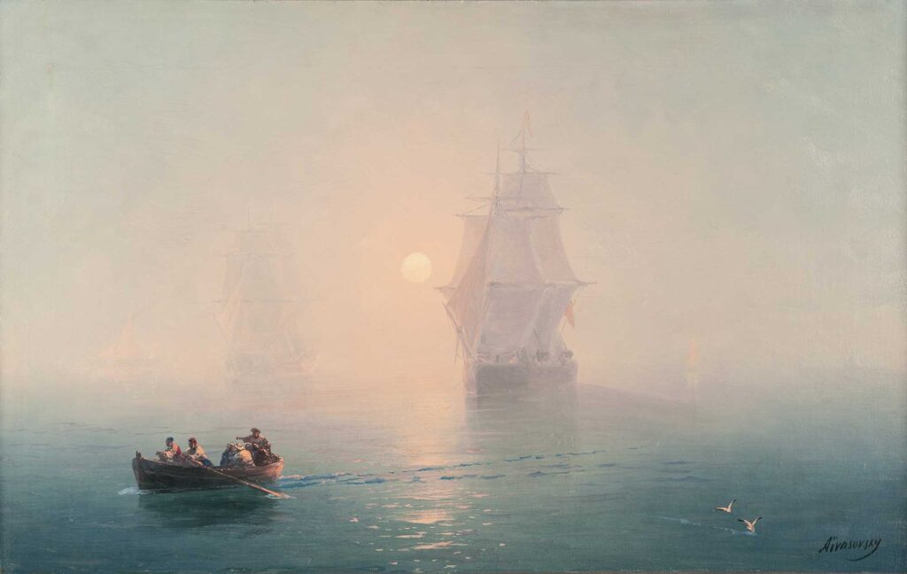 Ayvazovski Yelkenliler