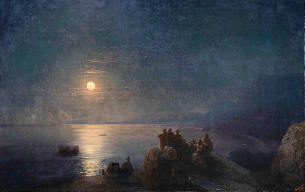 Ayvazovski Yunanistan'da Mehtap