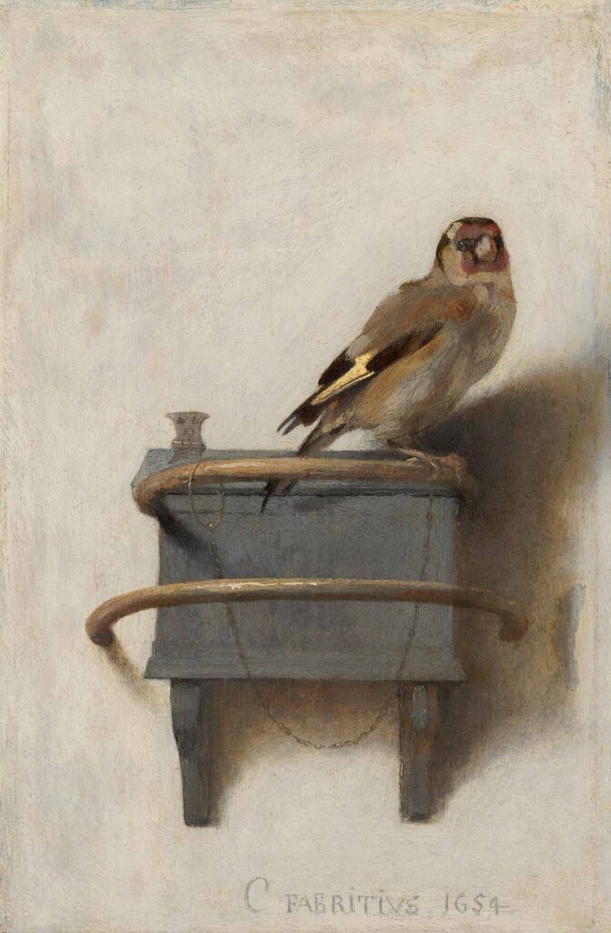 Carel Fabritius Altın ispinoz