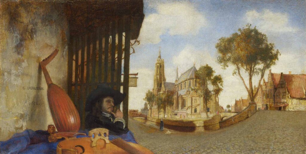 Carel Fabritius Delft'e Bakış