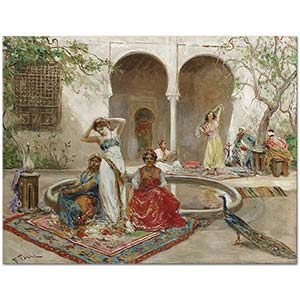 Fabio Fabbi Harem Avlusunda Dans