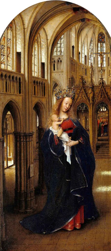 Jan van Eyck Kilisedeki Madonna