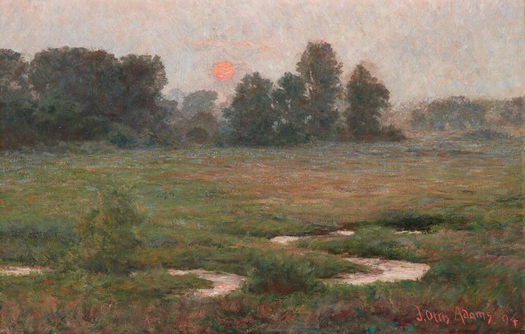 John Ottis Adams Ağustos'ta Günbatımı