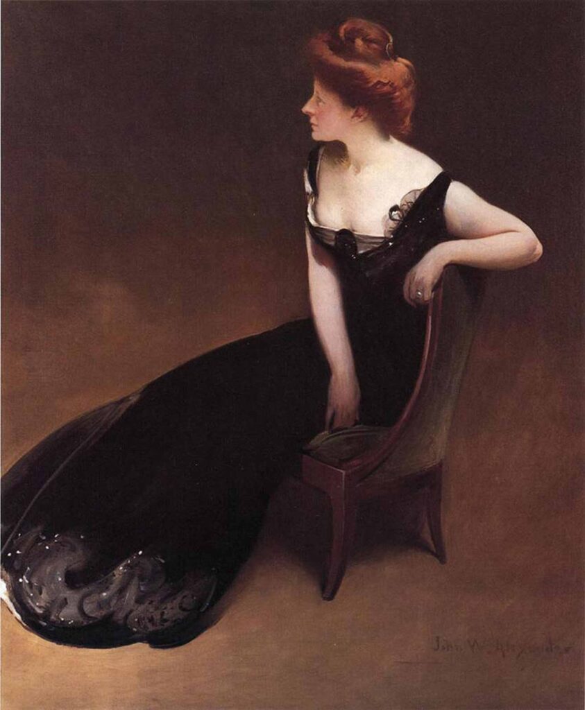 John White Alexander Mrs Herman Duryea'nın Portresi