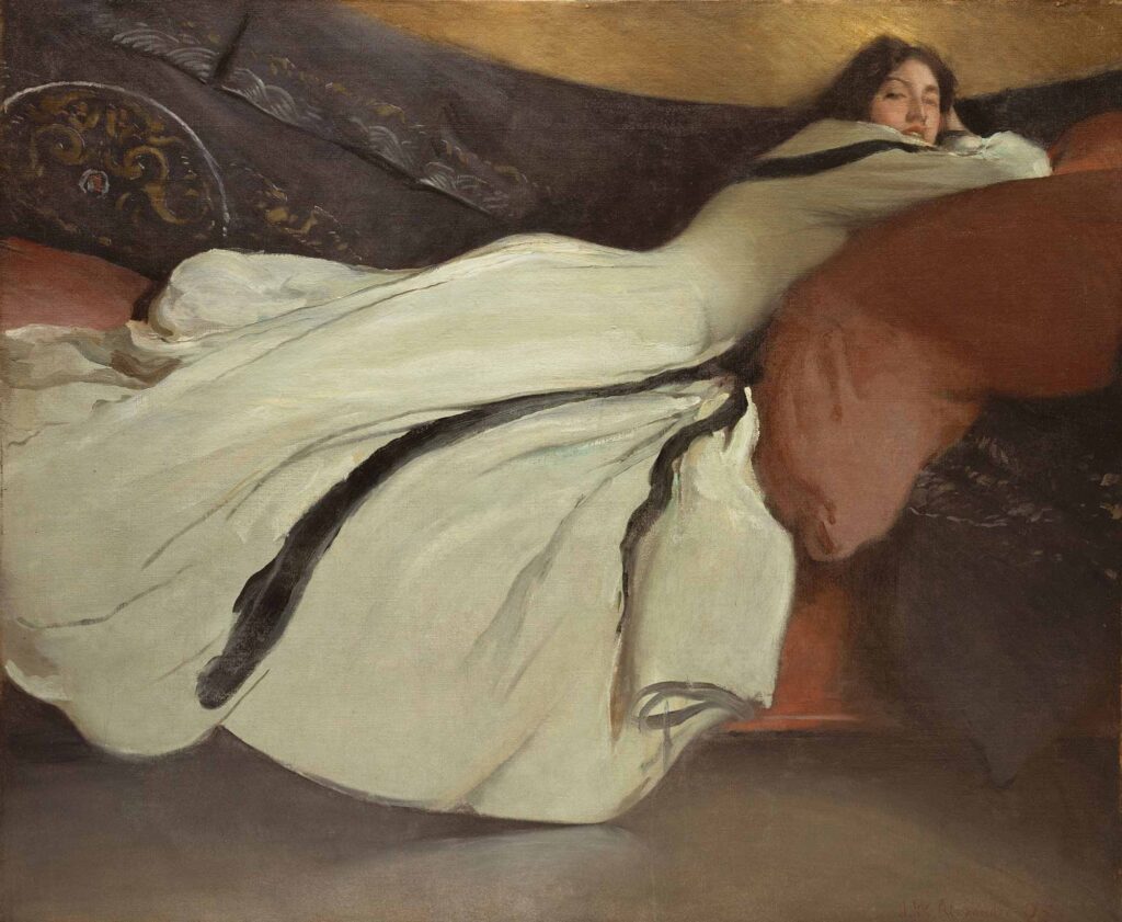 John White Alexander Yaslanmak