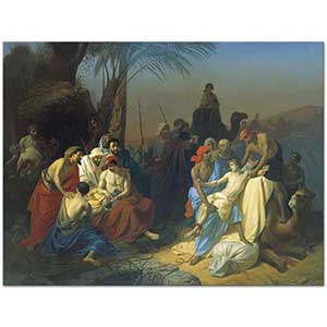 Konstantin Flavitsky Yakub'un Çocukları Kardeşleri Joseph'i Satarken