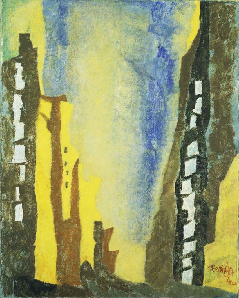 Lyonel Feininger Manhattan