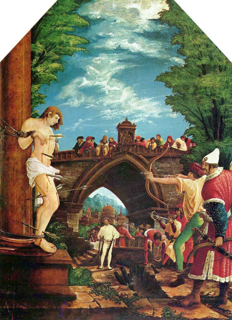 Albrecht Altdorfer Aziz Sebastian'ın idamı - Martyrdom of St Sebastian