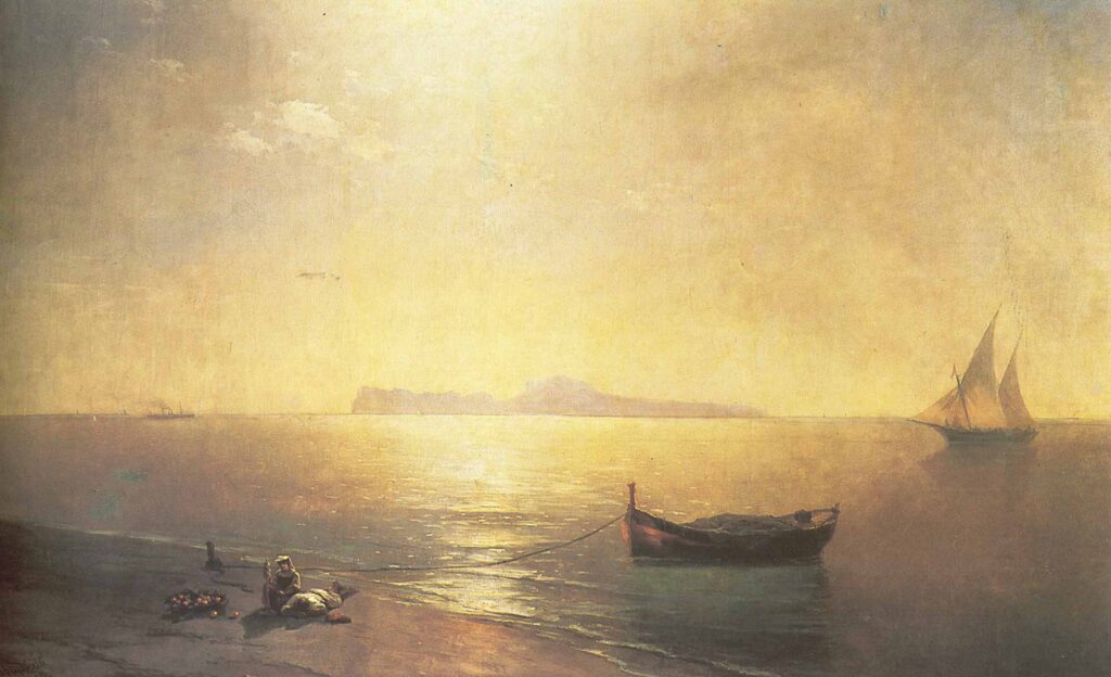 Ayvazovski Akdeniz Kıyıları