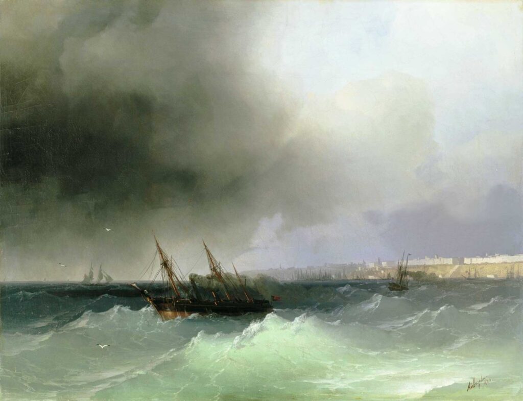 Ayvazovski Denizden Odessa