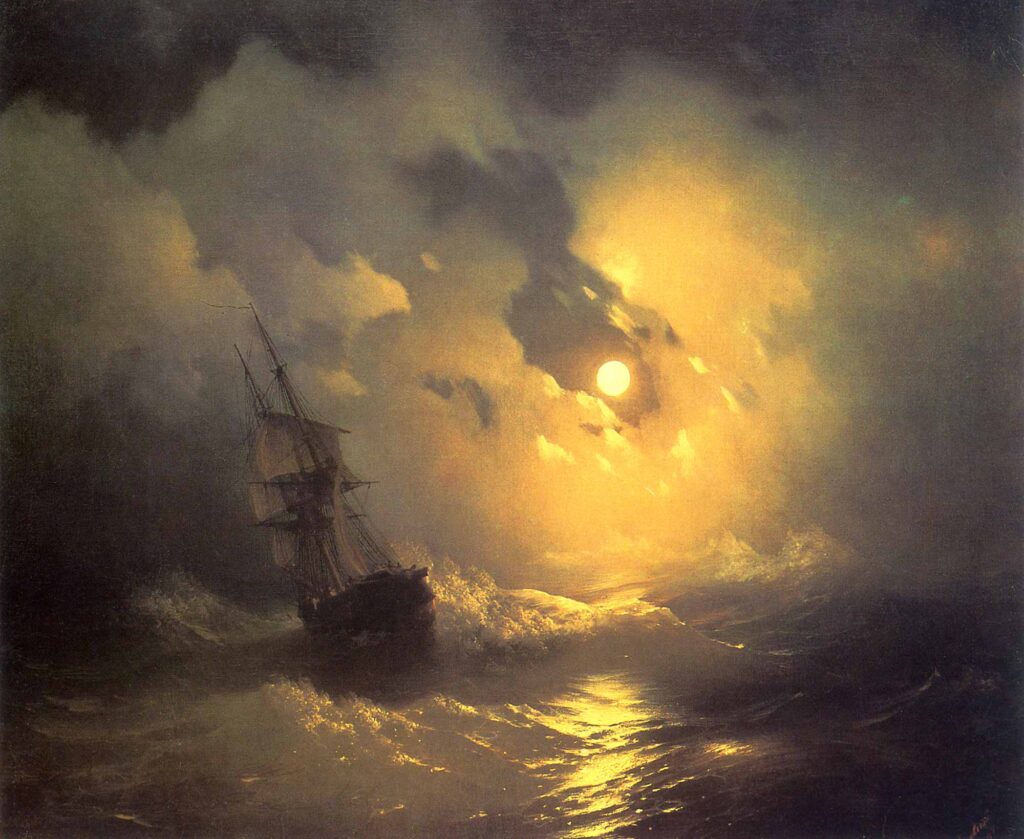 Ayvazovski Gece Fırtınası