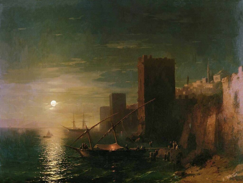 Ayvazovski İstanbul'da Mehtap