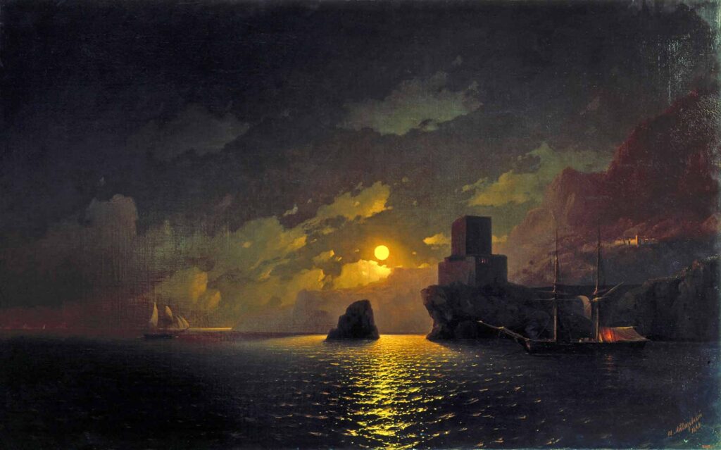 Ayvazovski Mehtaplı Gece