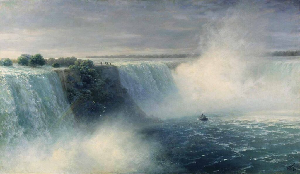 Ayvazovski Niagara Şelalesi