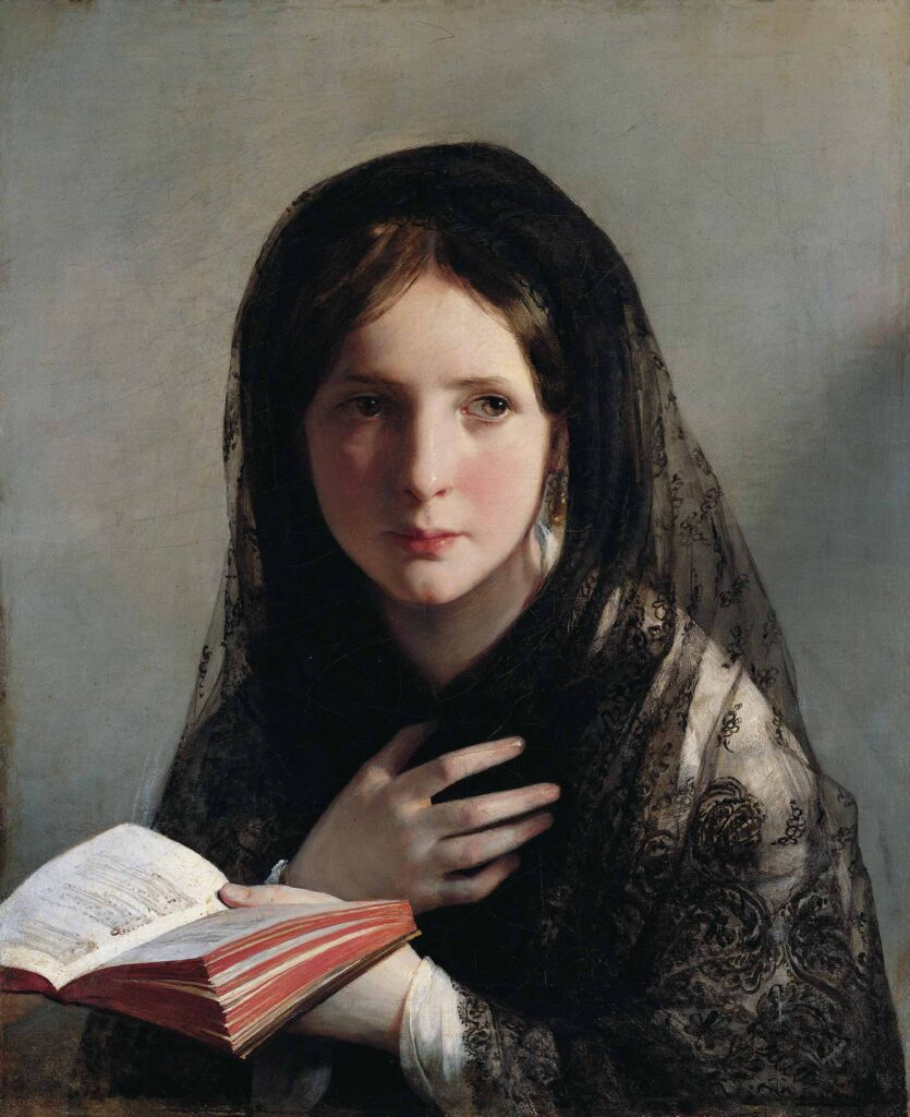 Friedrich von Amerling Hülyalara Dalmak - Lost in Dreams