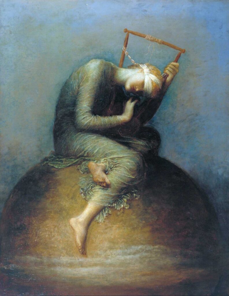 George Frederick Watts Umut - Hope