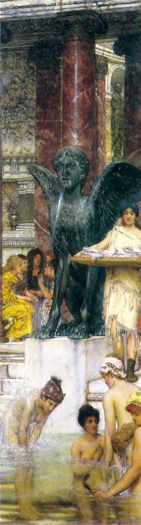 Sir Lawrence Alma Tadema Hamam - A Bath