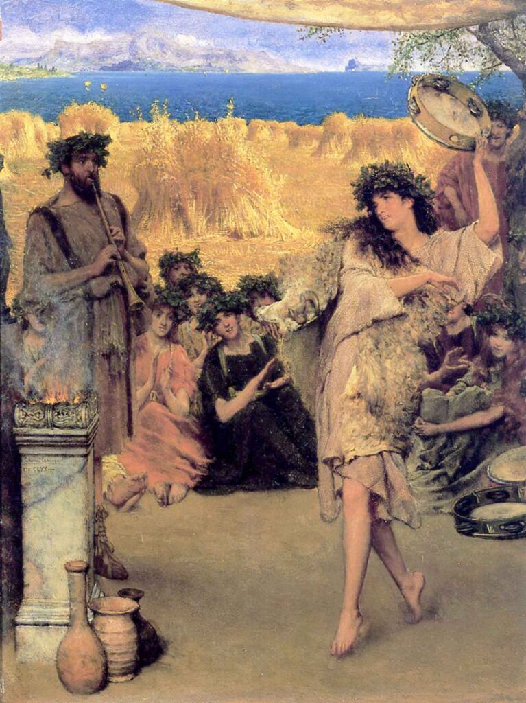 Sir Lawrence Alma Tadema Hasat Festivali - The Harvest Festival