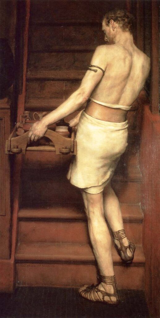 Sir Lawrence Alma Tadema Romalı Çömlekçi - Roman Potter