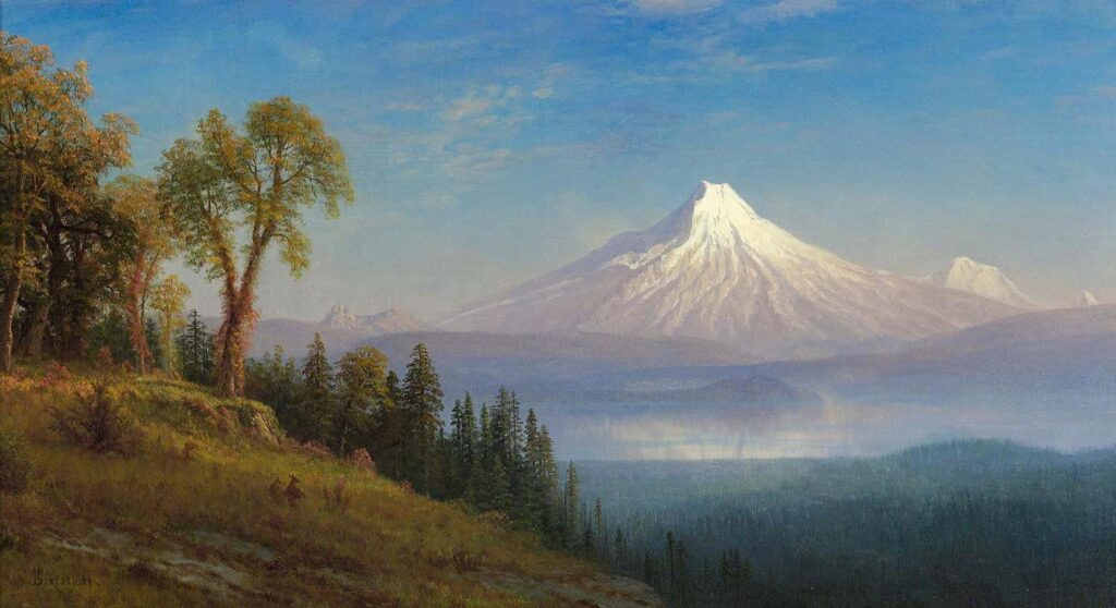 Albert Bierstadt St Helens Dağı