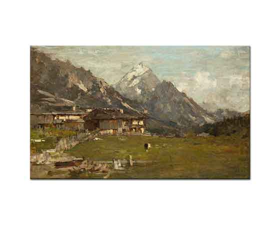 Bartolomeo Bezzi Alplerden Manzara