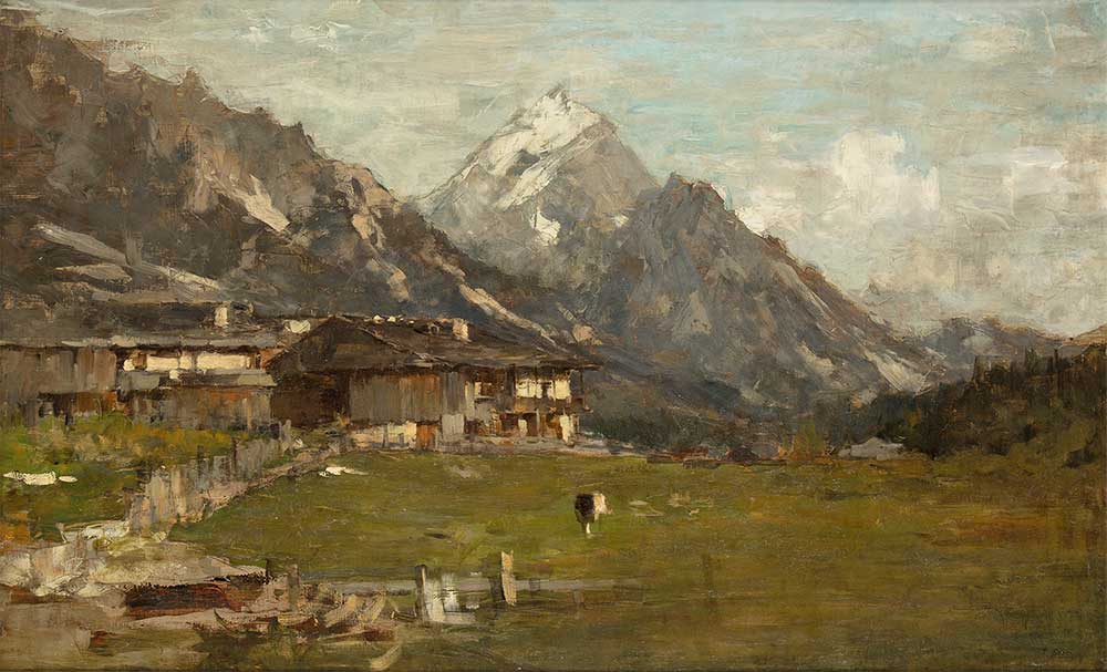Bartolomeo Bezzi Alplerden Manzara