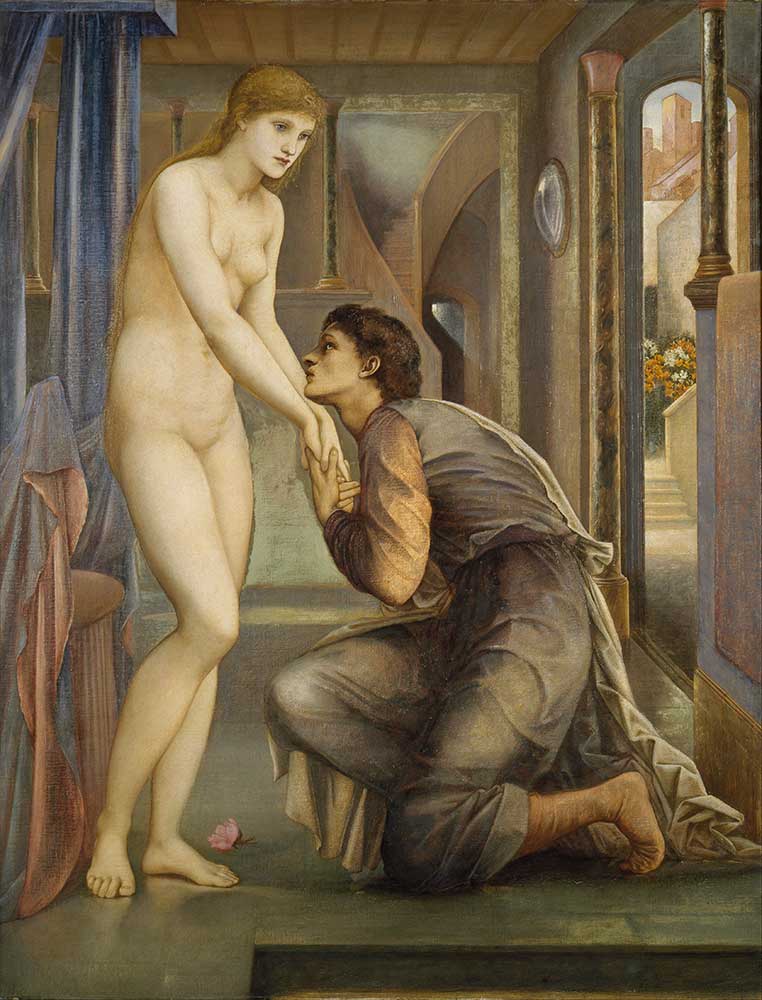 Edward Burne Jones Pygmalion Serisi Ruhun Ulaşması