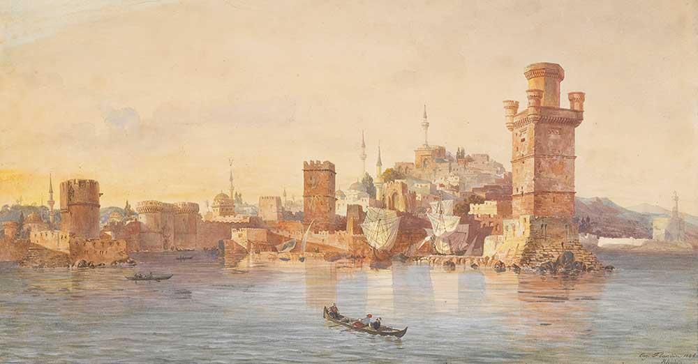 Eugene Napoleon Flandin Rodos