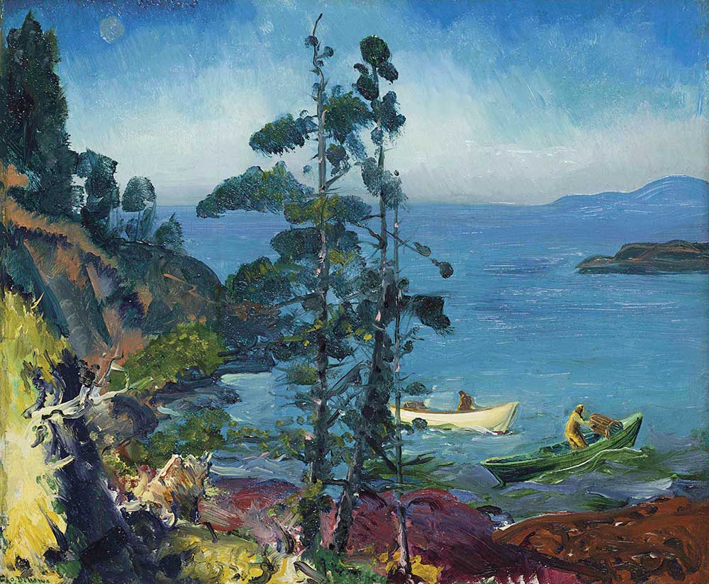 George Wesley Bellows Akşam Maviliği