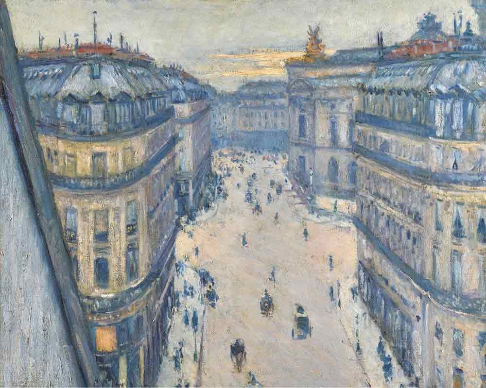 Gustave Caillebotte Halevy Caddesi, Altıncı Kattan